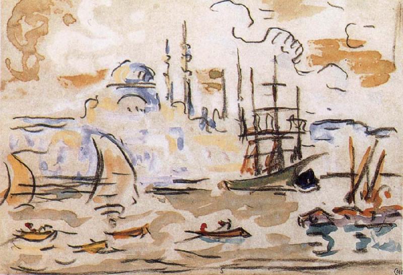 Paul Signac Abstract